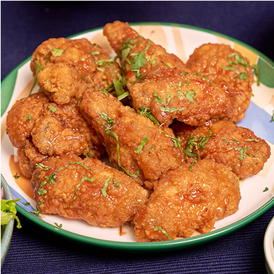 American Ranch Crunchy Chicken Wings